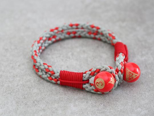 Bracelet - Gris / Rouge - Rouge - Rouge - Rouge