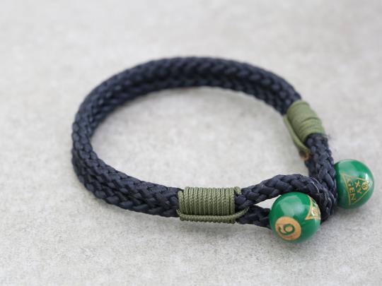 Bracelet - Noir - Kaki - Vert - Vert