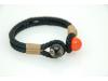 Bracelet - Noir - Naturelle - Noir - Rouge